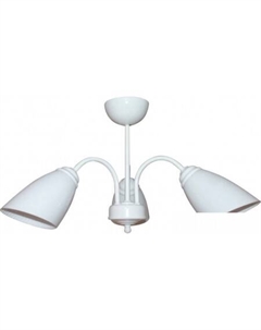 Люстра средней высоты Джина 231 НСБ 01-3х60-151 Е271005404995 (белый) Элетех