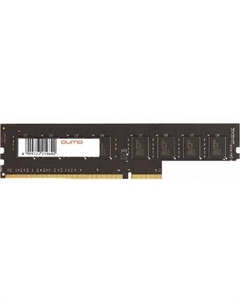 Оперативная память 8GB DDR4 PC4-19200 QUM4U-8G2400C16 Qumo