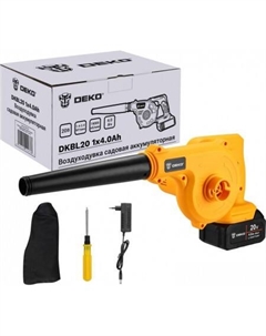 Ручная воздуходувка DKBL20 063-4312 (с 1-им АКБ) Deko