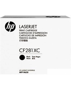 Картридж 81X CF281XC Hp