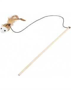 Игрушка для кошек дразнилка с мышкой 104146 Рыжий кот