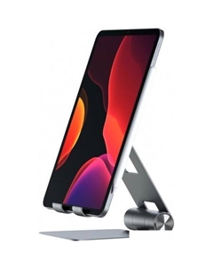 Подставка для ноутбука R1 Aluminum Hinge Holder Foldable Stand (серый космос) Satechi