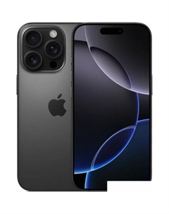 Apple iPhone 16 Pro Dual SIM 256GB (черный титан)