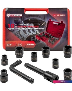 Набор головок слесарных FK-6104-5MPB(58240) Forcekraft