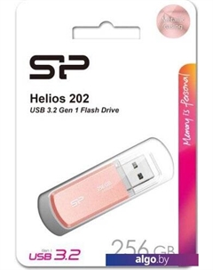 USB Flash Helios 202 256GB (розовый) Silicon power