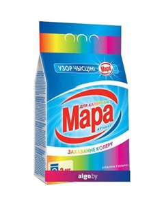 Стиральный порошок Для цветного 3 кг Мара ўзор чысціні