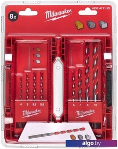 Набор сверл 4932471192 (8 шт) Milwaukee