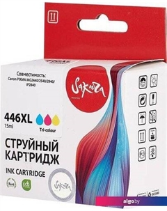Картридж SI8284B001 (аналог Canon 446XL Color) Sakura printing