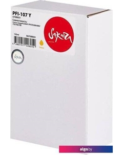 Картридж SI6708B001 (аналог Canon PFI-107 Y) Sakura printing