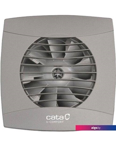 Осевой вентилятор UC-10 Timer Hygro (серебристый) Cata