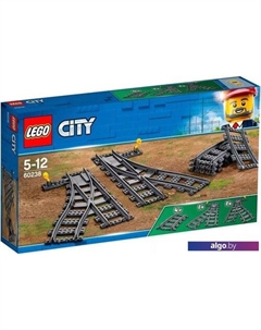Конструктор City 60238 Железнодорожные стрелки Lego