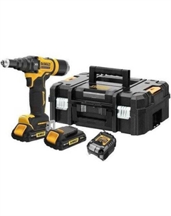Заклепочник DCF403D2GT (с 2-мя АКБ) Dewalt
