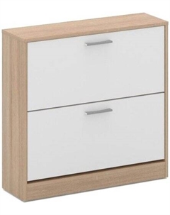 Тумба для обуви 600 2-х дверная (дуб сонома/белый) Imperial