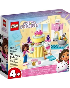 Конструктор Gabby's Dollhouse 10785 Веселье Бейки с Кейки Lego