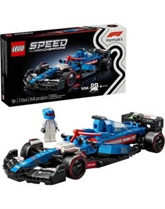 Конструктор Speed Champions 77246 Гоночный автомобиль Visa Cash App RB VCARB 01 F1 Lego