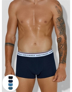 Трусы боксеры мужские в наборе, 4 шт Mark formelle