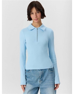 Поло женское голубое Mark formelle