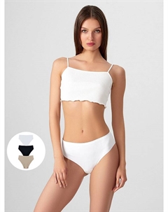 Трусы макси женские бесшовные в наборе, 3 шт Mark formelle