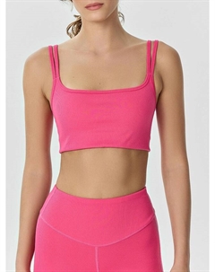 Топ женский спортивный розовый Mark formelle