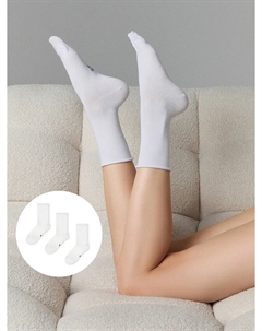 Носки женские белые в наборе, 3 пары Mark formelle