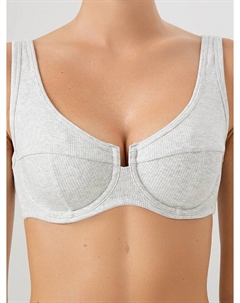 Бюстгальтер женский серый Mark formelle