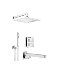 Душевая система со смесителем Deante Thermo-2T