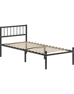 Односпальная кровать Домаклево Металика В3 80x190