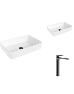 Умывальник со смесителем Lauter 21487-50 + Reef 21CK8678BS