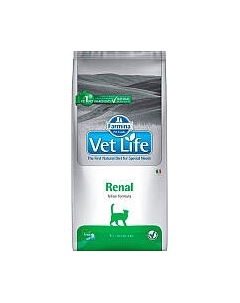 Сухой ветеринарный корм для кошек Farmina Vet Life Renal