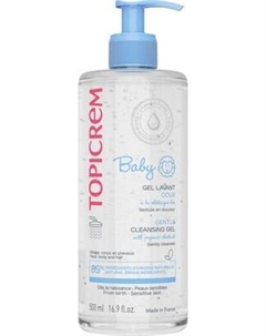 Средство для купания Topicrem Baby Нежный очищающий гель