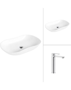 Умывальник со смесителем Lauter 21570 + Moon 21СK81691C