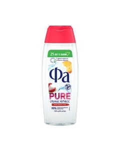 Гель для душа Фа Pure Organic Абрикос аромат персика и личи Fa
