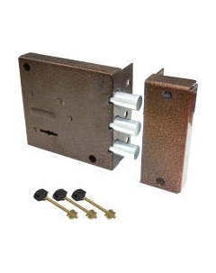 Замок накладной Симеко БИФ-0030x3