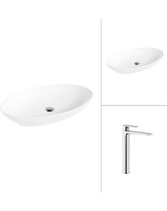 Умывальник со смесителем Lauter 21571 + Reef 21CK8678C