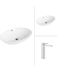 Умывальник со смесителем Lauter 21709 + Cascade 21СК0655C