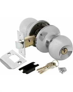 Ручка дверная VERDI 3087 6072 K cpet с ключом Verdi