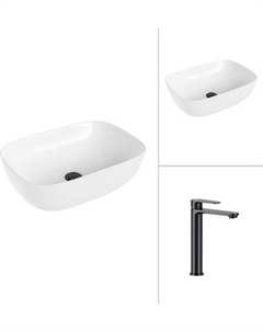 Умывальник со смесителем Lauter 21493A + Moon 21СК8691BS