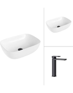 Умывальник со смесителем Lauter 21493A + Cascade 21СК0655BS