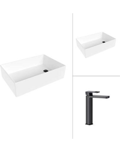 Умывальник со смесителем Lauter 21518-1 + Cascade 21СК0655BS