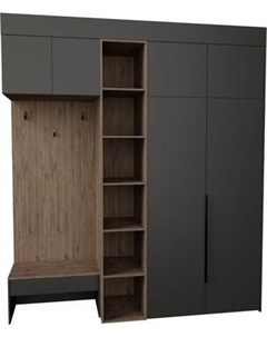 Секция в прихожую Рэйгрупп Рэй P245-B6-1-WKW В6-1