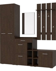 Секция в прихожую Кортекс-мебель Лара СП7