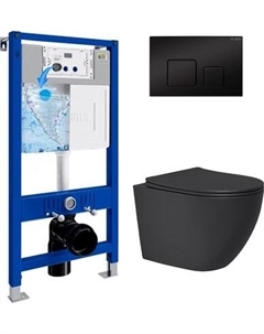 Унитаз подвесной с инсталляцией Lauter Augsburg 21109EC + 21901002
