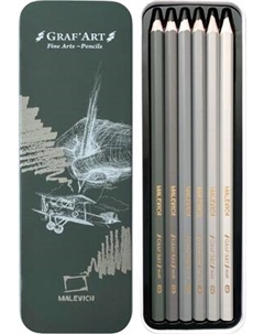 Набор простых карандашей Малевичъ GrafArt / 197303