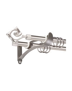 Карниз для штор АС ФОРОС Prime D16Г/16Г + наконечники Лабиринт Ас форос