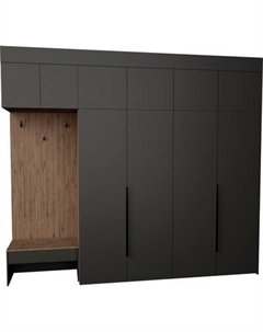 Секция в прихожую Рэйгрупп Рэй P257-B10-2-WK В10-2