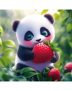 Набор алмазной вышивки Феникс+ Маленькая панда / 70832 Feniks