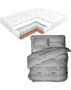 Матрас EOS Идеал 1а/2 140x200+Блакiт Бязь 2сп 50х70 41252/0 / 587001/592644 Eos