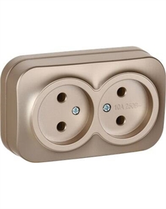 Розетка IEK Glory ERH20-K37M-10 Iek