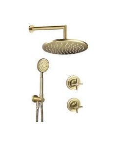 Душевая система со смесителем Deante Temisto Bronzo NAC M9QT