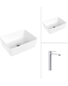 Умывальник со смесителем Lauter 21674B + Moon 21СK81691C